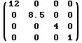  Diagonalmatrix