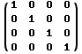  Einheitsmatrix